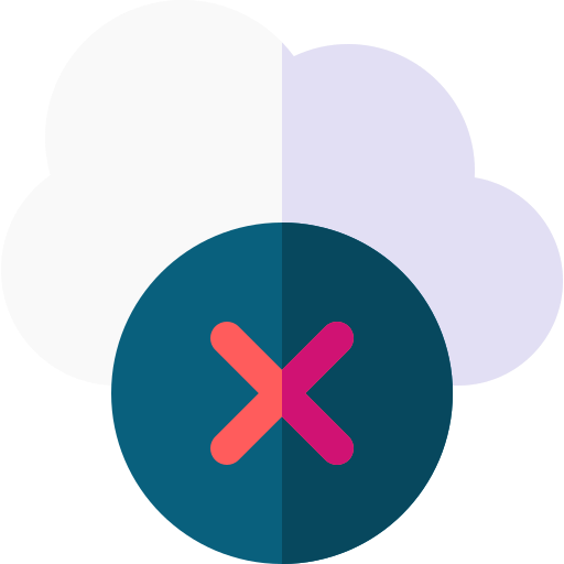 Cloud computing Basic Rounded Flat icon