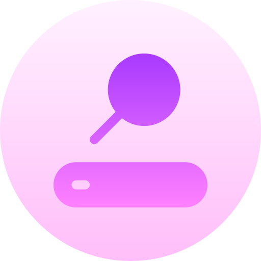 buscador Basic Gradient Circular icono
