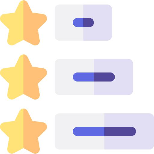 bewertung Basic Rounded Flat icon