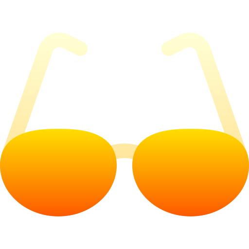 メガネ Basic Gradient Gradient icon