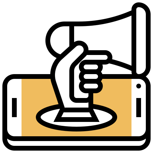 Advertising Meticulous Yellow shadow icon