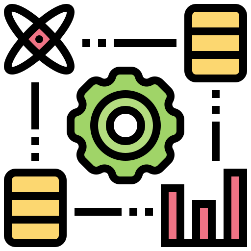 Data science Meticulous Lineal Color icon