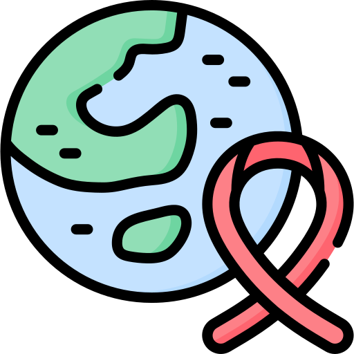 World aids day Special Lineal color icon