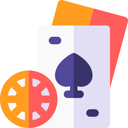 poker Basic Rounded Flat ikona