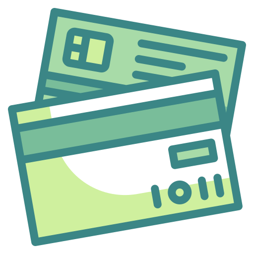 Credit card Wanicon Two Tone icon