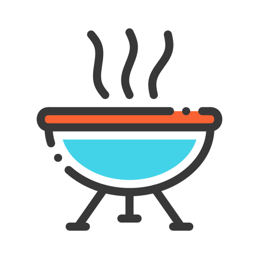 jedzenie z grilla Generic Fill & Lineal ikona