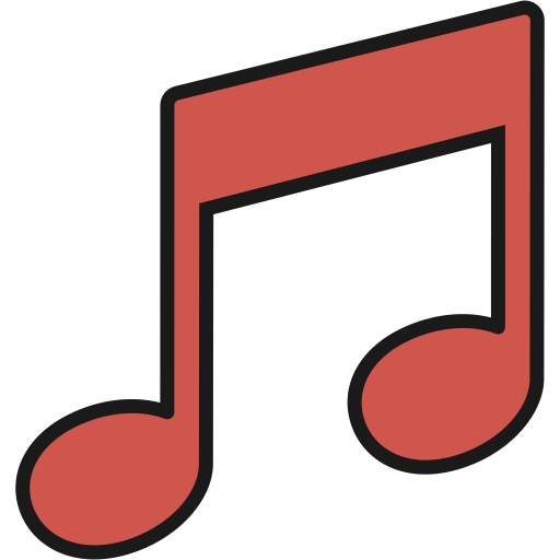 nota musical Generic Outline Color icono