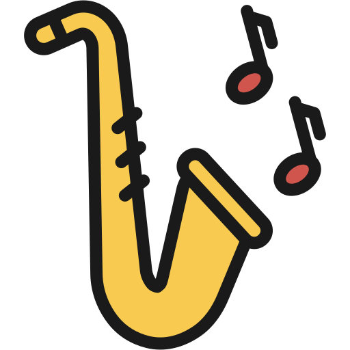 saxophon Generic Outline Color icon