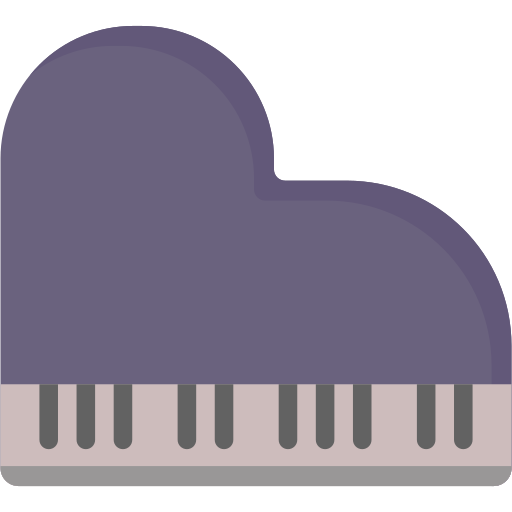 fortepian Generic Flat ikona
