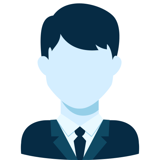 Аватар человека Generic Blue иконка