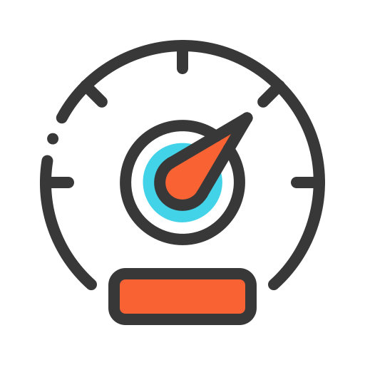 Speedometer Generic Fill & Lineal icon