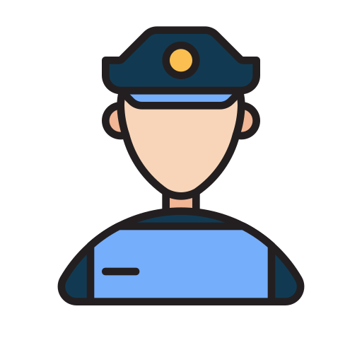 police Generic Outline Color Icône