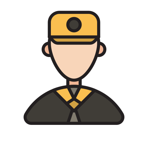 taxifahrer Generic Outline Color icon