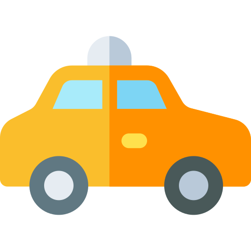 Taxi Basic Rounded Flat icon