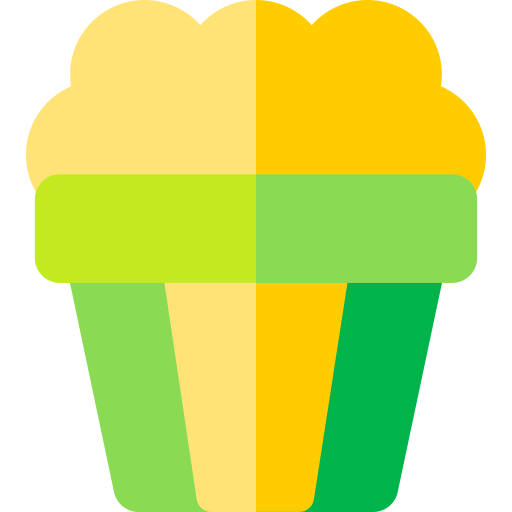 Popcorn Basic Rounded Flat icon