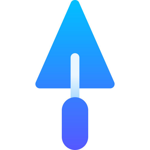 Trowel Basic Gradient Gradient icon