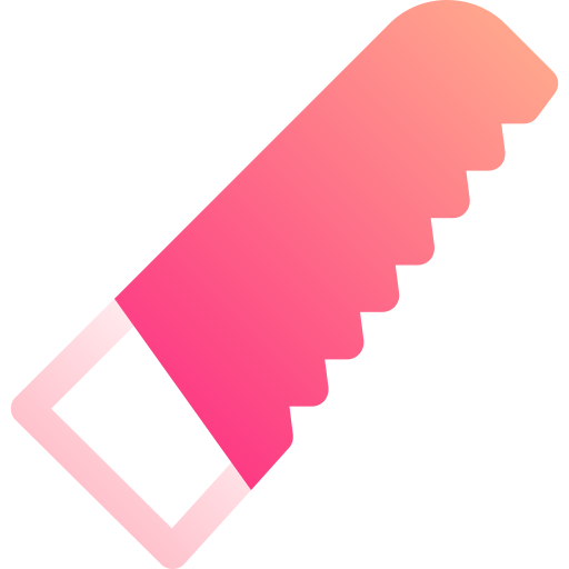 Ножовка Basic Gradient Gradient иконка