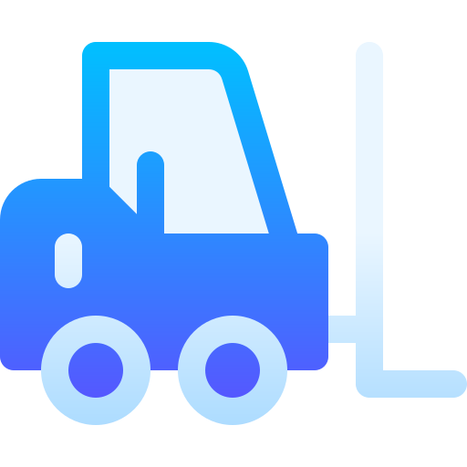 Forklift Basic Gradient Gradient icon