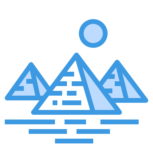 piramide itim2101 Blue icoon