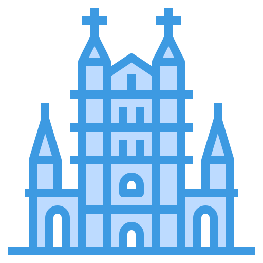 catedral de san bravo itim2101 Blue icono