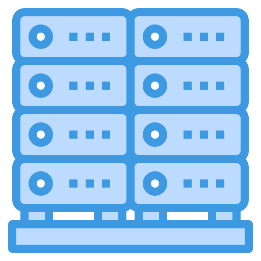 server itim2101 Blue icon