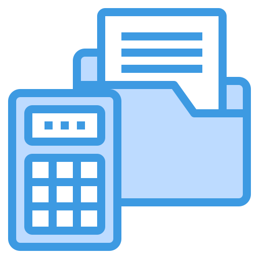 contabilidad itim2101 Blue icono