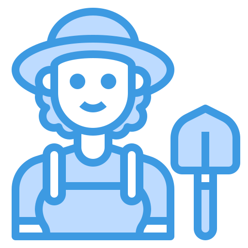 農家 itim2101 Blue icon