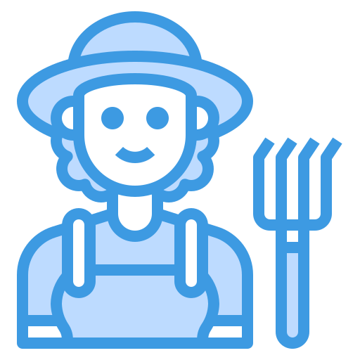 農家 itim2101 Blue icon