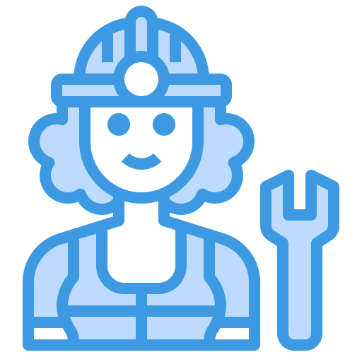 mechaniker itim2101 Blue icon