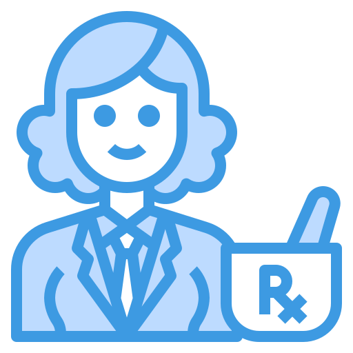 薬剤師 itim2101 Blue icon