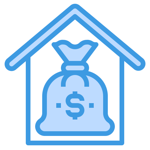 Mortgage itim2101 Blue icon