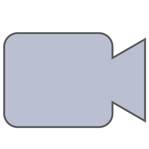 카메라 Generic Outline Color icon