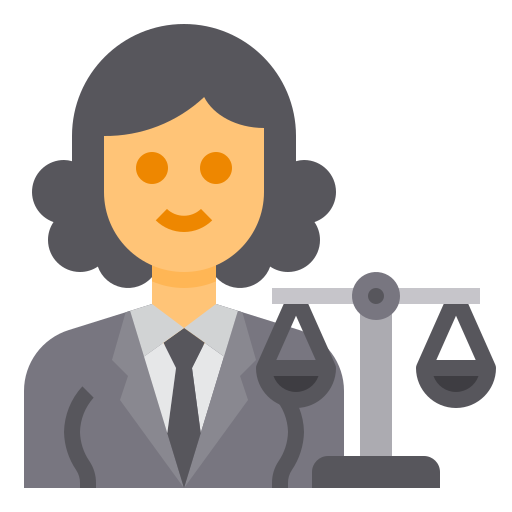 Lawyer itim2101 Flat icon
