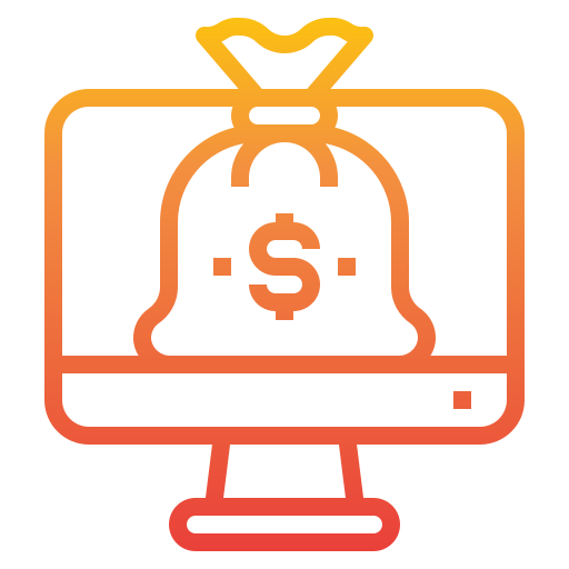 Money bag itim2101 Gradient icon