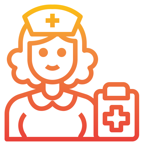enfermera itim2101 Gradient icono