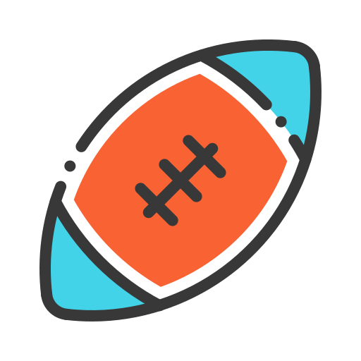 American football Generic Fill & Lineal icon