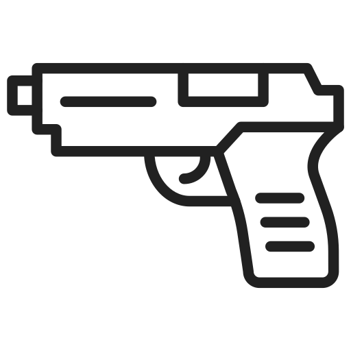 pistola Generic Detailed Outline icono