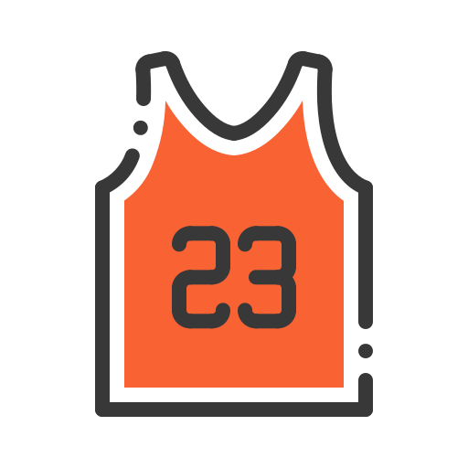 バスケットボールジャージ Generic Fill & Lineal icon