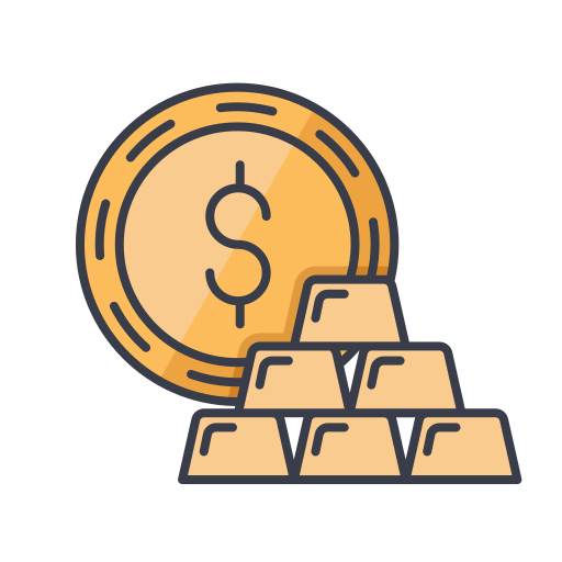 gold Generic Outline Color icon