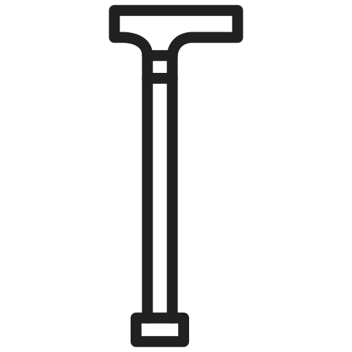 Walking stick Generic Detailed Outline icon
