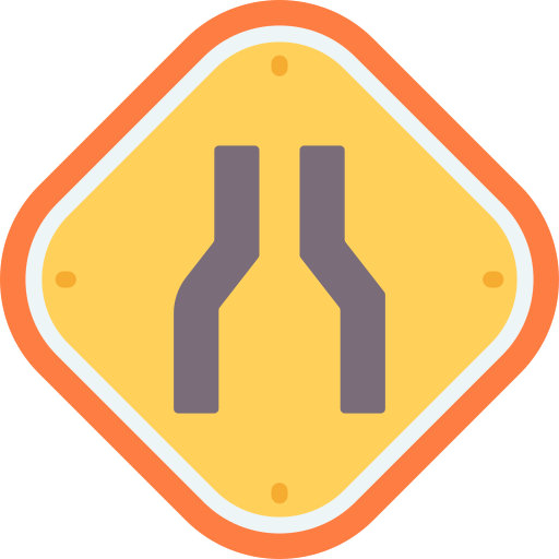 Narrow road Special Flat icon