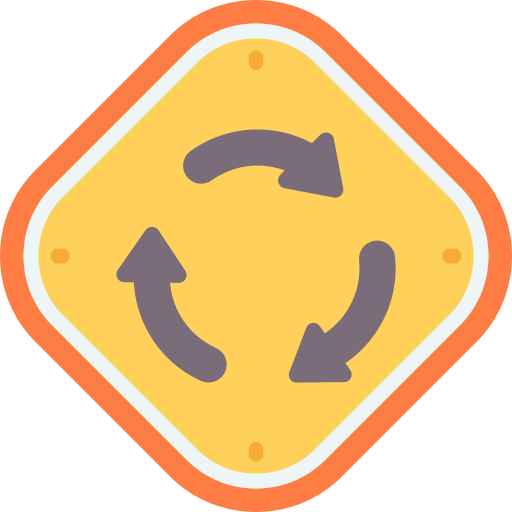 Roundabout Special Flat icon