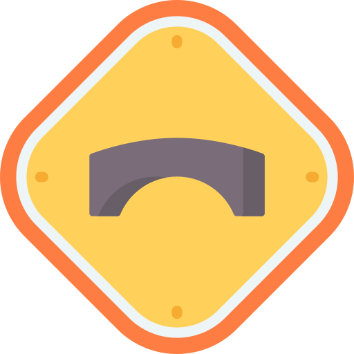 Bridge road Special Flat icon