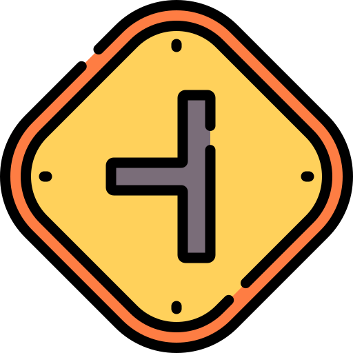 camino lateral a la izquierda Special Lineal color icono