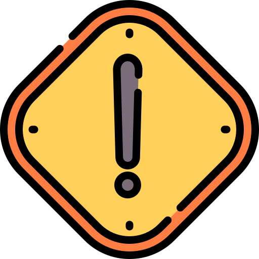 advertencia Special Lineal color icono