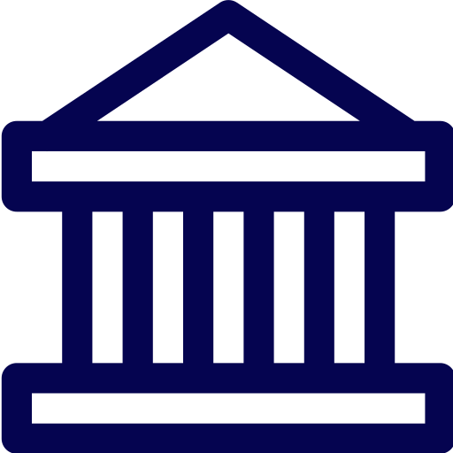 은행 Generic Blue icon