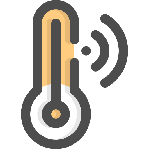 Thermometer Generic Outline Color icon