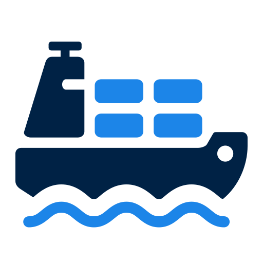 statek towarowy Generic Blue ikona