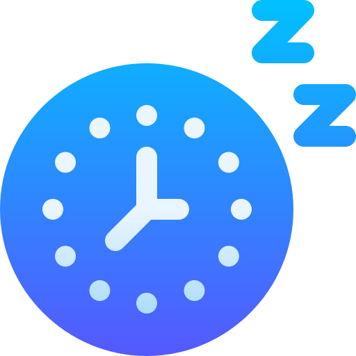 寝る時間 Basic Gradient Gradient icon
