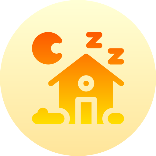 zuhause Basic Gradient Circular icon